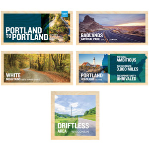 Global Great Rides Portland to Portland opto Header set C