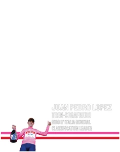 Jersey Vinyl  Juan Pedro Lopez Pink (22"x28"