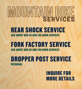 Wood MTB Suspension Service Menus 23x25