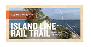 Global Great Rides Vermont | Island Line Rail Trail - Burlington | Header In