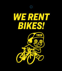 We Rent Bikes Hangtag 3x3.4 (50/box)
