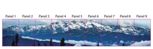 PNW Whistler Fabric Banners 96"H