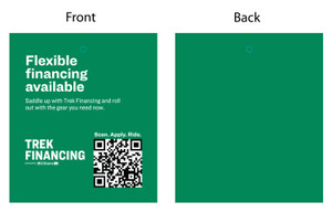 Financing hangtag (50/box)