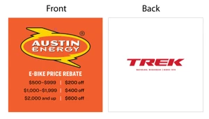 Austin Energy Hangtag 4x4 (10/box)