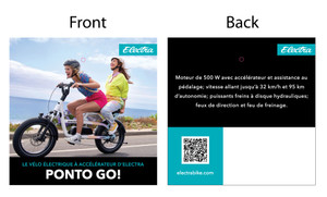 Electra Ponto Go! | Hangtag (25/box) (French Canada)