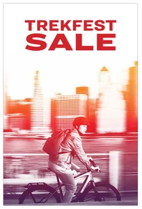 2025 Trek Fest Sidewalk Sign