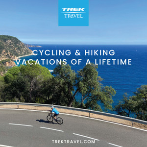 Trek Travel Window Cling 4’x4’ Costa Brava