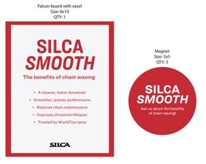 Chain Wax Signage set