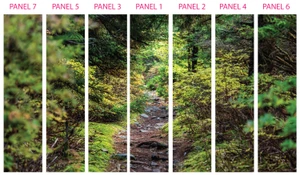 Opto Banner Panels Dirt Path 96"H