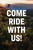 Ride bikes have fun feel good MTB sidewalk sign