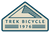 Trek Bicycle 1976 sign with easel