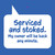 Service Overflow Hangtag 4x4 (50/box)