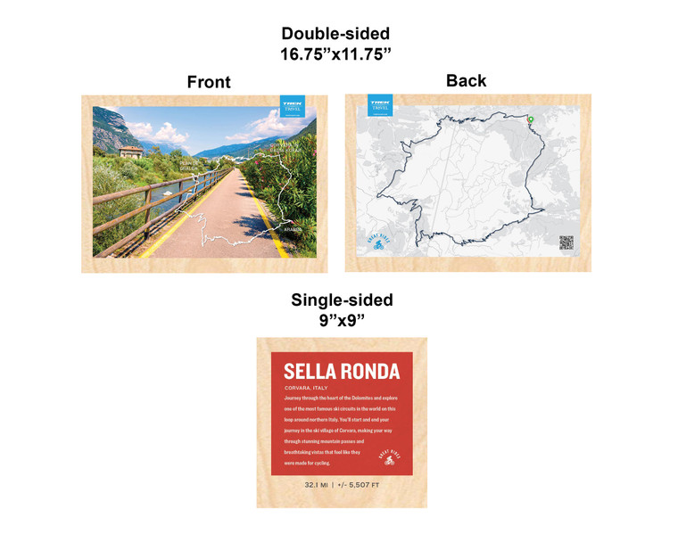 Global Great Rides Dolomites slider set