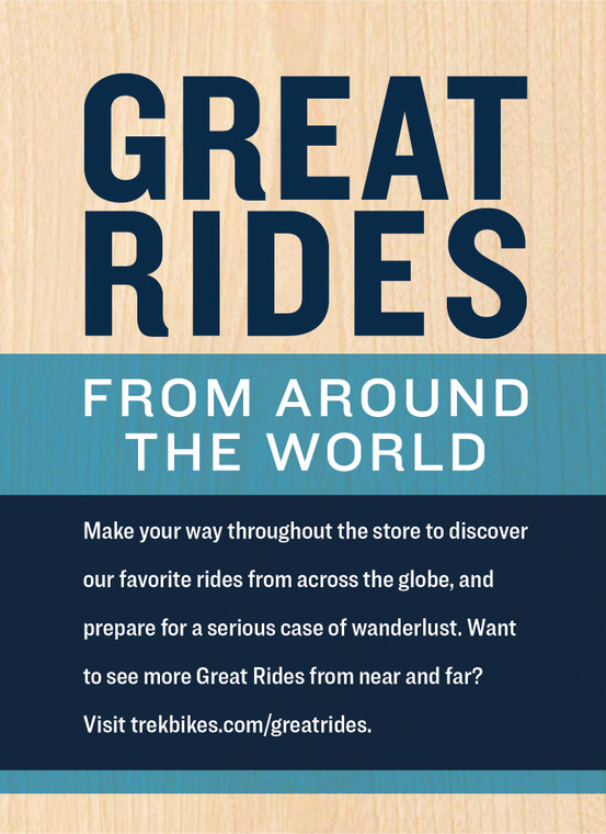 Global Great Rides Intro & DOTs Wood Plaque B