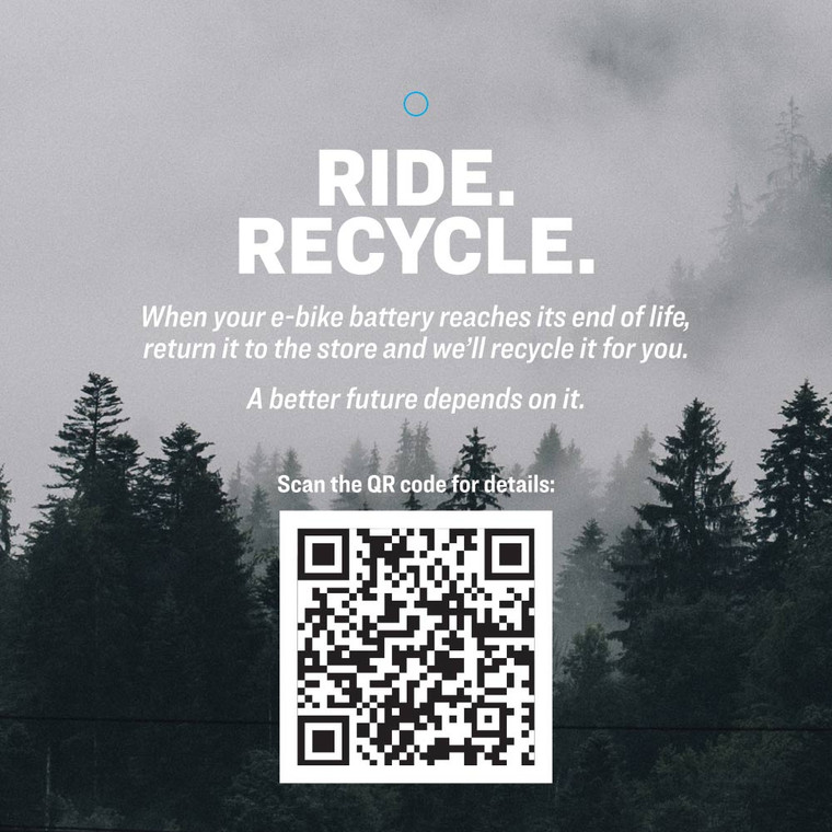 EBike Battery Recycling 4x4 (50/box)