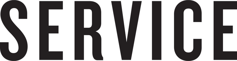 Service Horizontal Black