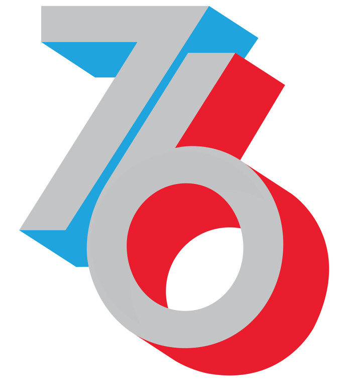1976 Red and Blue