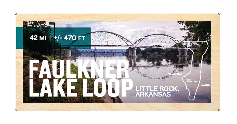 Global Great Rides Arizona| Faulkner Lake Loop - Little Rock | Header Above