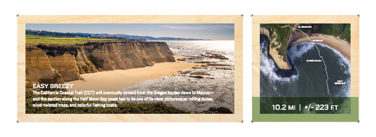 Global Great Rides California | California Coastal Trail - Half moon Bay | Header Above