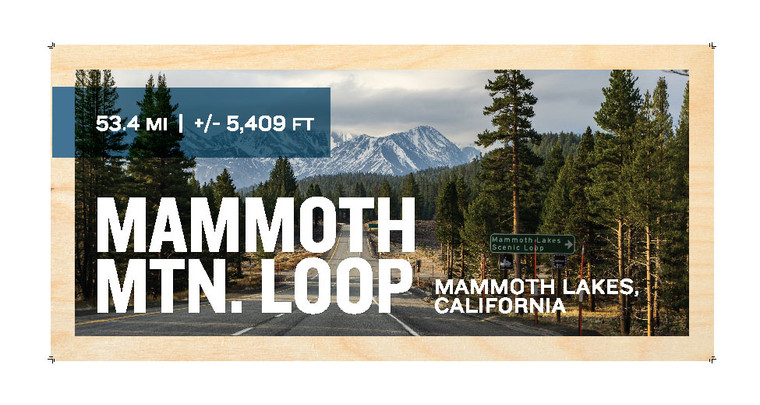 Global Great Rides California | Mammoth Mountain Loop - Mammoth Lakes| Header In