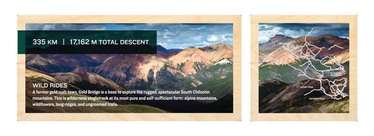 Global Great Rides Canada - British Columbia | South Chilcotin Mountains Provincial Park - Gold Bridge | Header Above