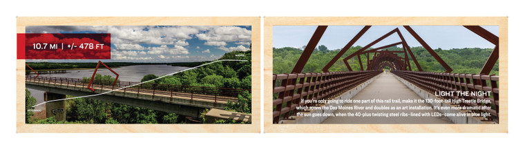 Global Great Rides Iowa | High Trestle Trail - Woodward | Header Above