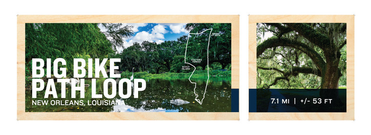 Global Great Rides Louisiana | Big Bike Path Loop - New Orleans | Header In