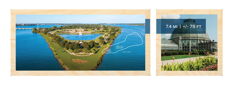 Global Great Rides Michigan | Belle isle Loop - Belles isle | Header Above