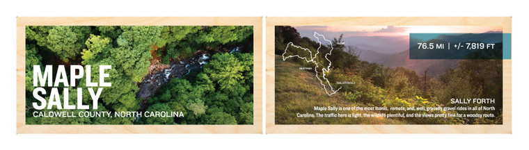 Global Great Rides North Carolina | Maple Sally - Caldwell County | Header In