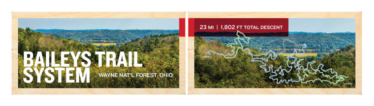 Global Great Rides Ohio | Baileys Trail System Wayne National Forest - Chauncey | Header In
