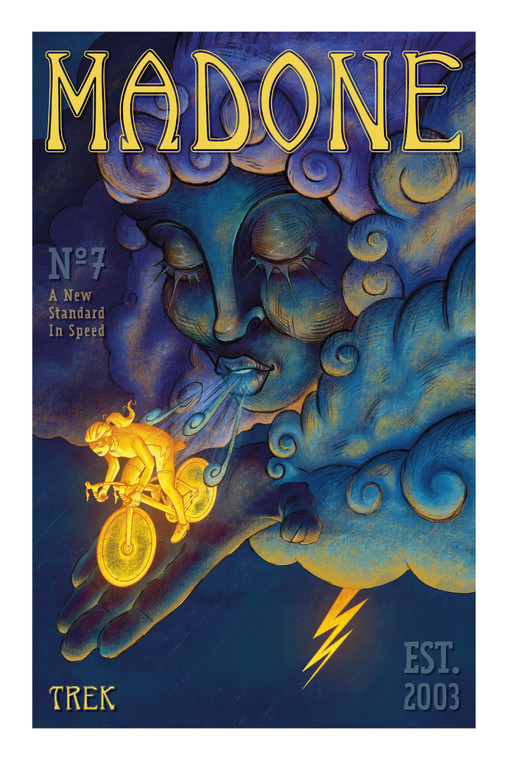 MIAD Poster | VanProoyen Kayla Madone | Falcon board | 36"x54" (3 Panels)