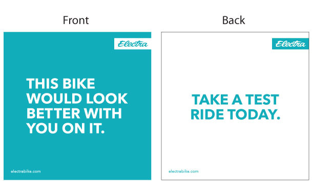 Electra Test Ride | Hangtag (50/box)