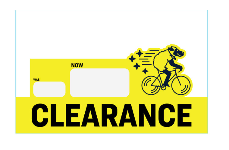 Diecut clearance cards Version 2 (1 pack of 50)