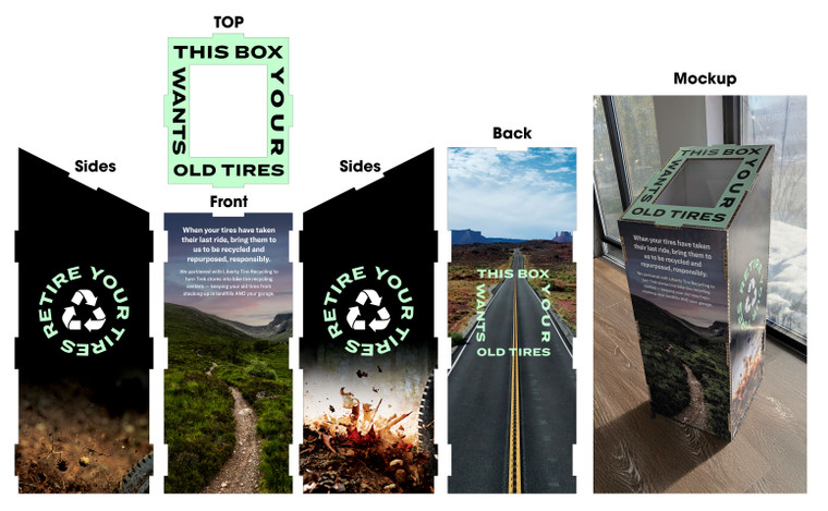 Tire Recycling Box