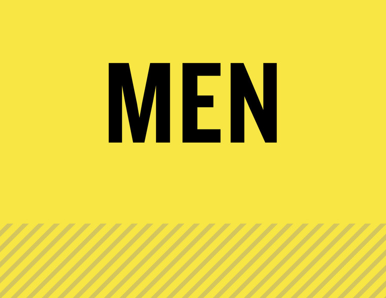 Men SALE Yellow 11x8.5