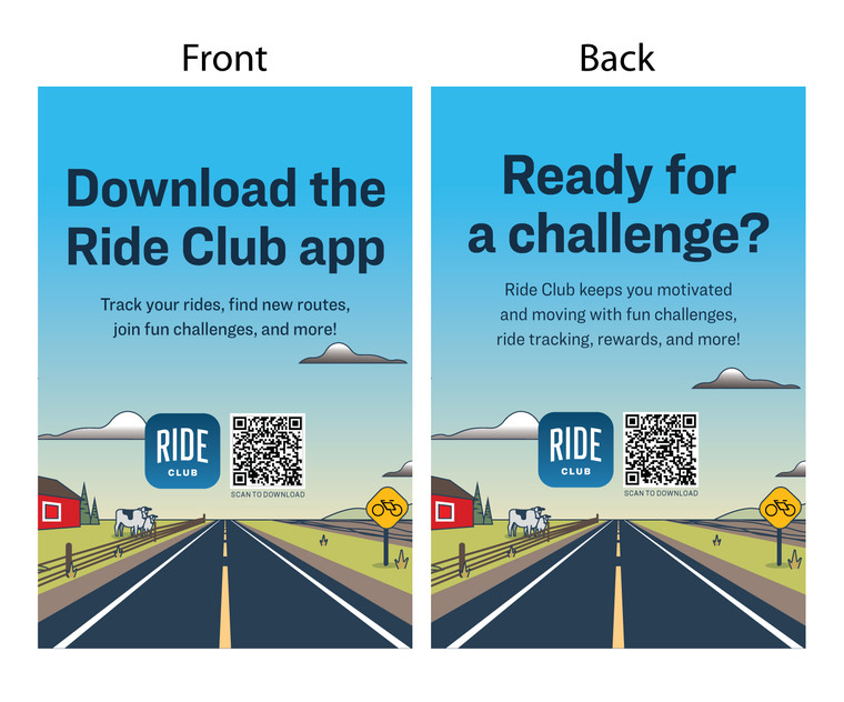 Ride Club Postcards 4x6 (50/Box)