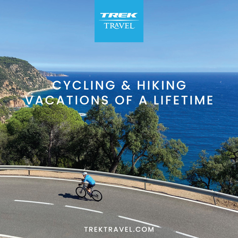 Trek Travel Window Cling 4’x4’ Costa Brava