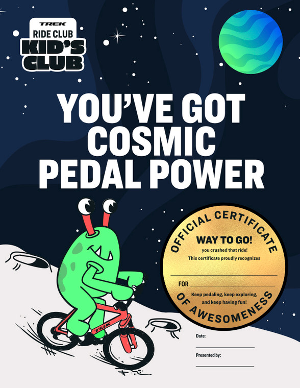 Kids Riding Certificate B
