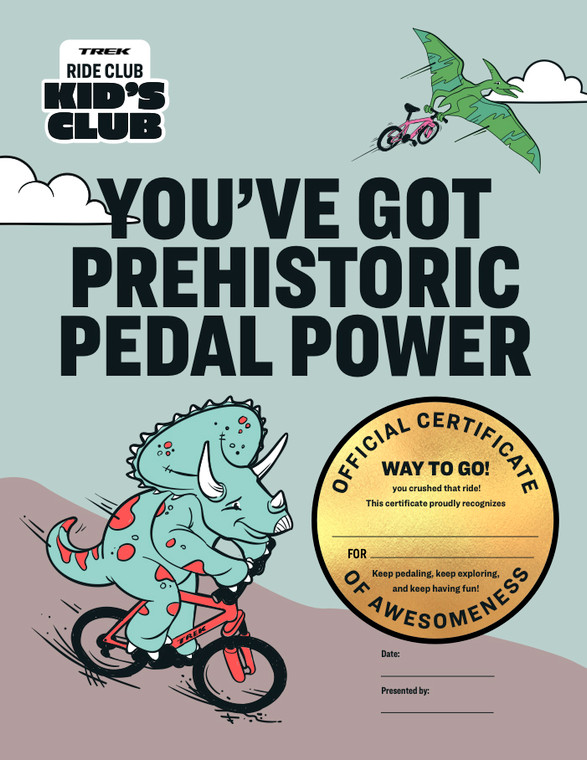 Kids Riding Certificate A