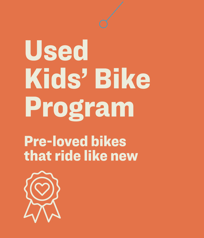 Used Kids Bike Program Hangtag 3x3.5 (50/box)