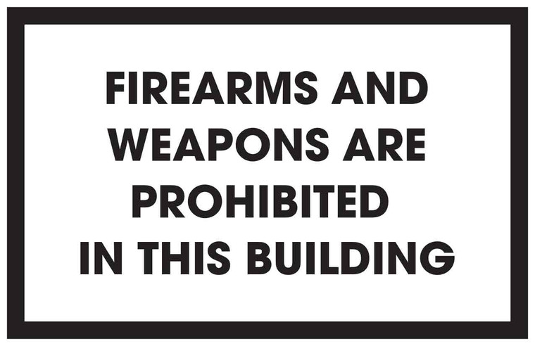 Firearms Decal