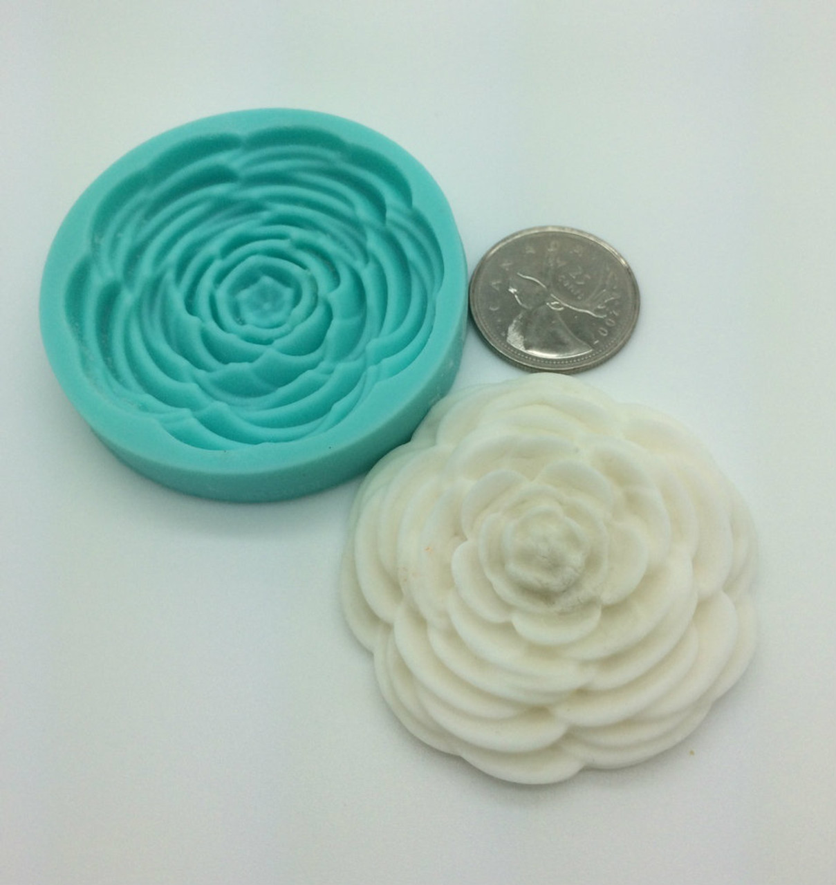 Rose Flower Mold PM364 Christines Molds