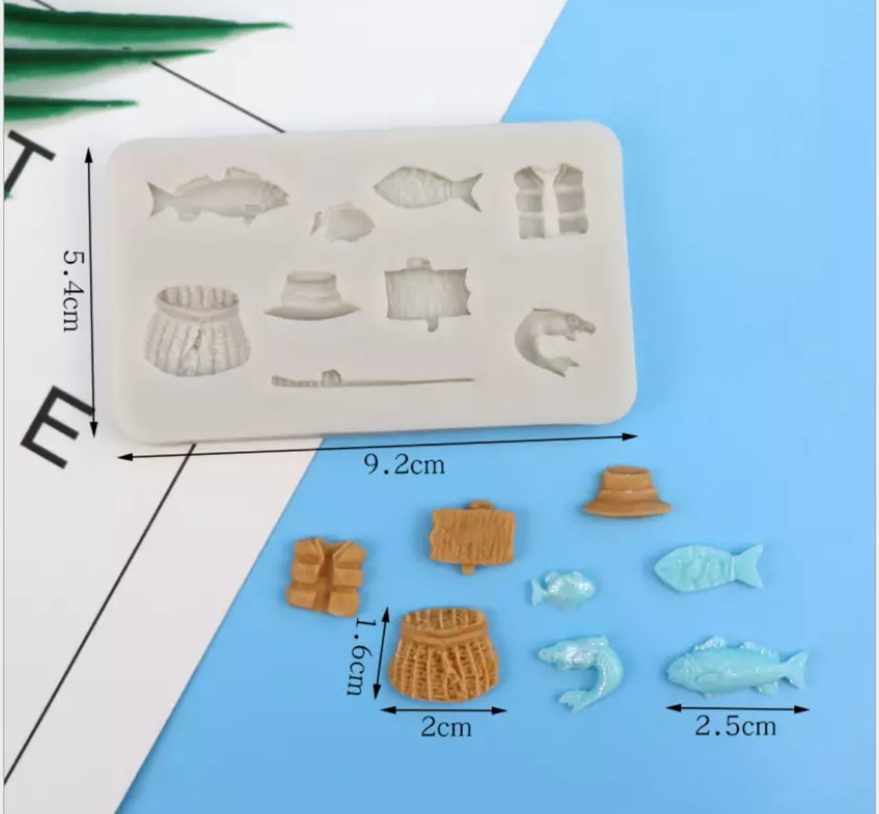 Fishing Mold -PM286 - Christines Molds