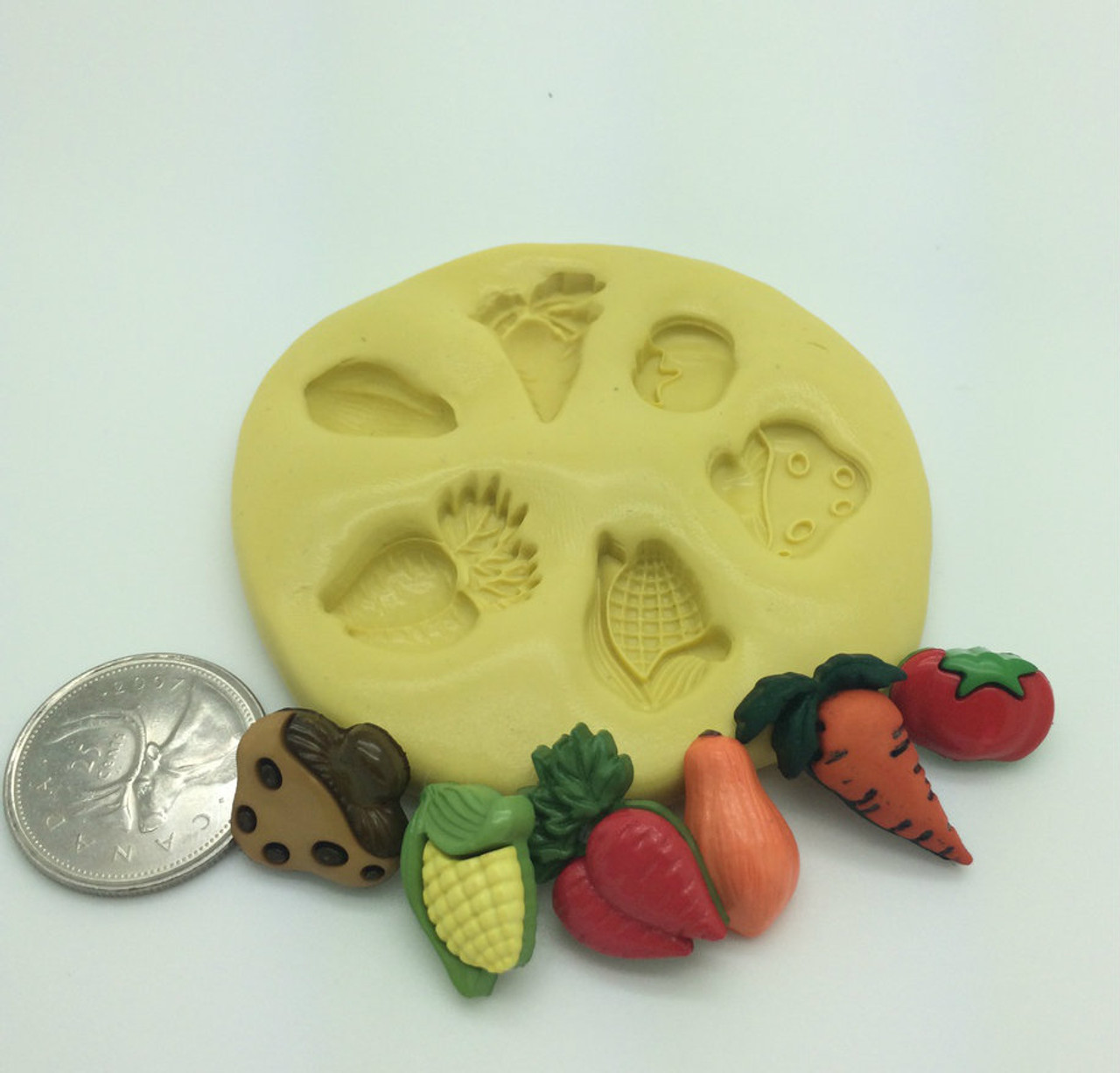 Vegetable Silicone Mold Set