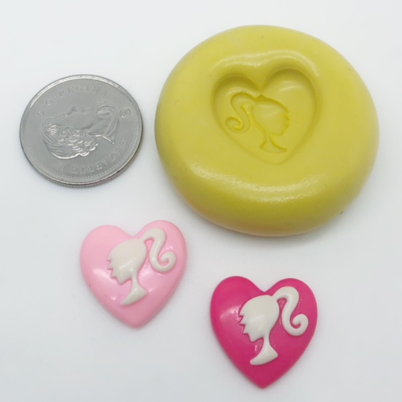 Barbie Word Mold Silicone mold - Christines Molds