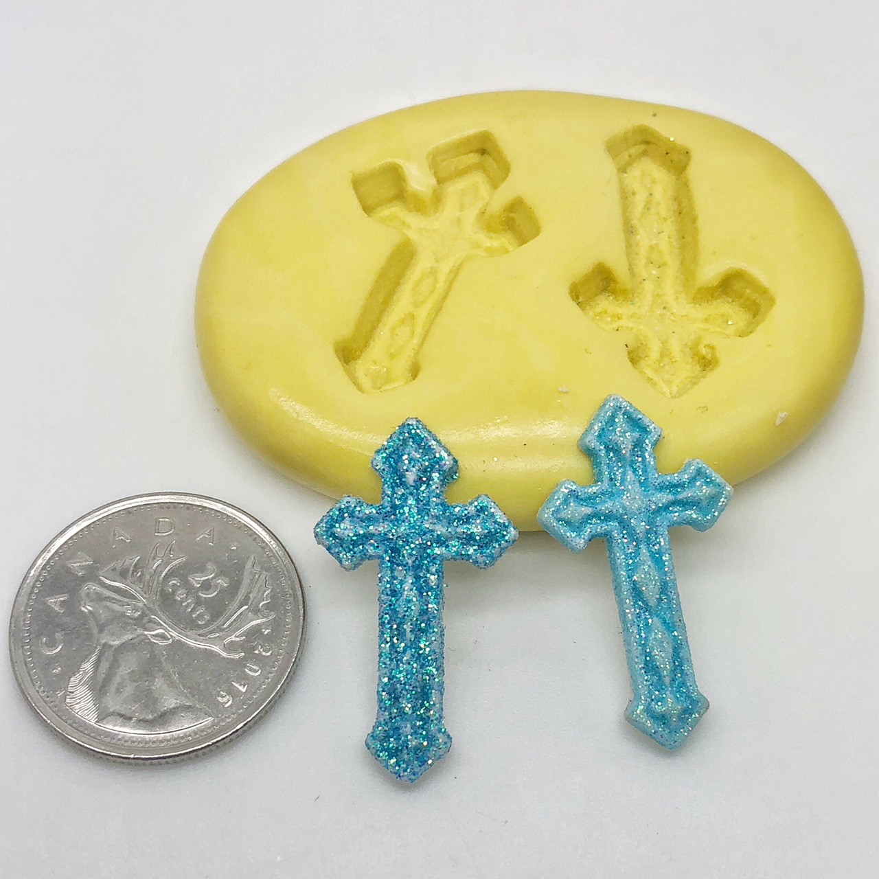 Cross Mold Silicone - Christines Molds