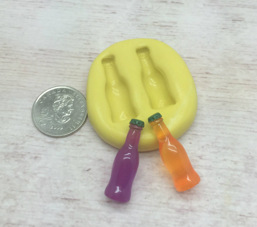 Soda pop Bottle Silicone Mold Christines Molds