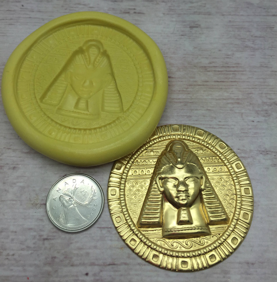 Egyptian pharaoh Mold Silicone Christines Molds