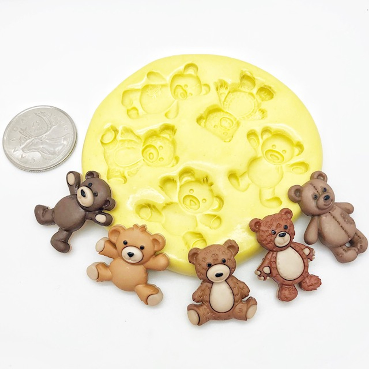 Xl Teddy Bear Mold Silicone - Christines Molds