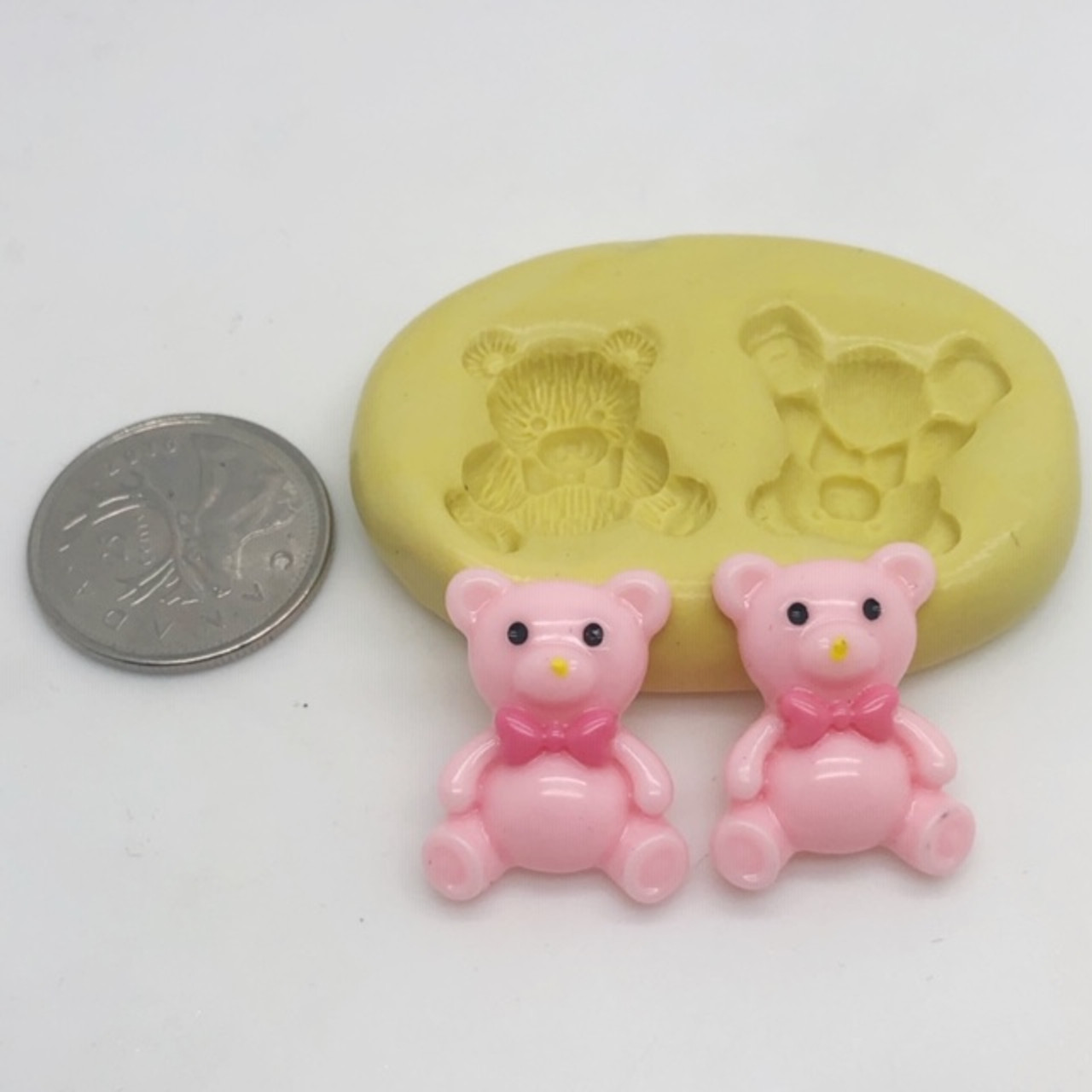 Small Teddy Bear Mold Silicone